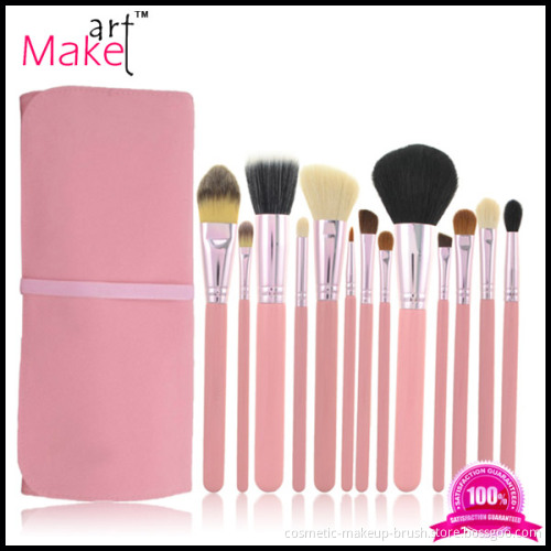 Professional beauty natural hair make up brush set